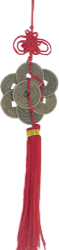 Grappe de 8 pieces YI-KING porte-chance