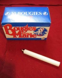 BOÎTE 30 BOUGIES POUR MENORAH LAITON PETIT MODELE