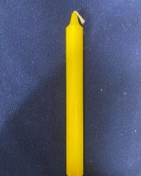 Bougie ésotérique jaune